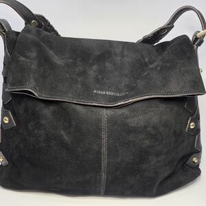 Aimee Kestenberg Black Suede Women's Bag